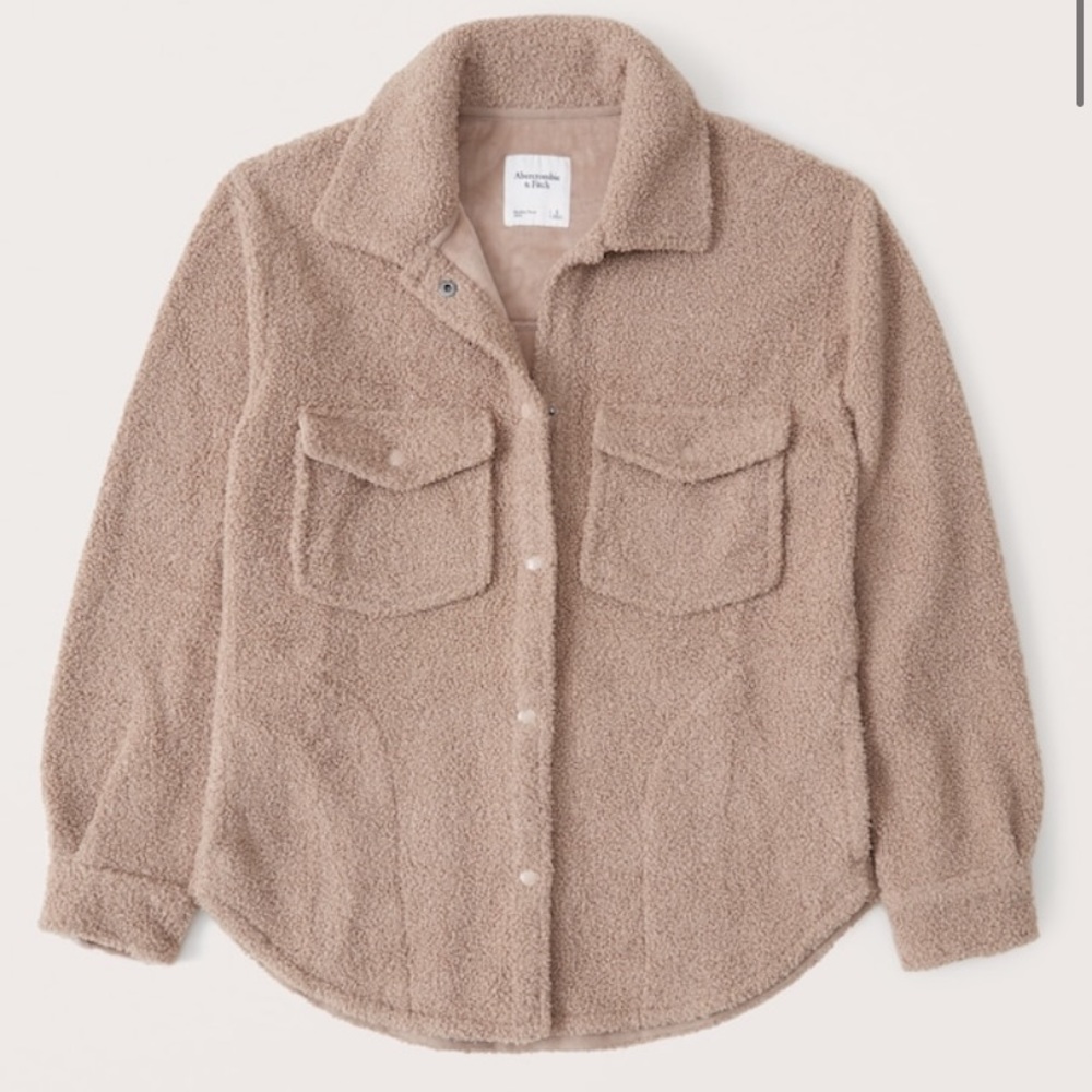 Brand new Abercrombie shacket never worn but took tags off